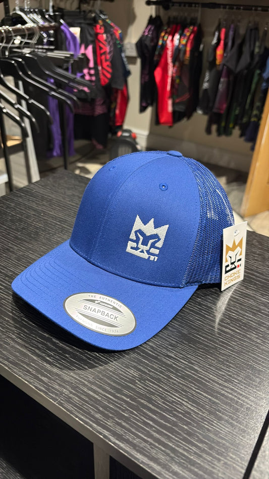 Choke Kings Logo Cap - Blue & White