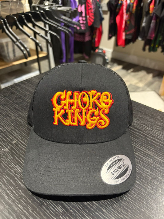 Choke Kings Graffiti Cap - Red & Yellow