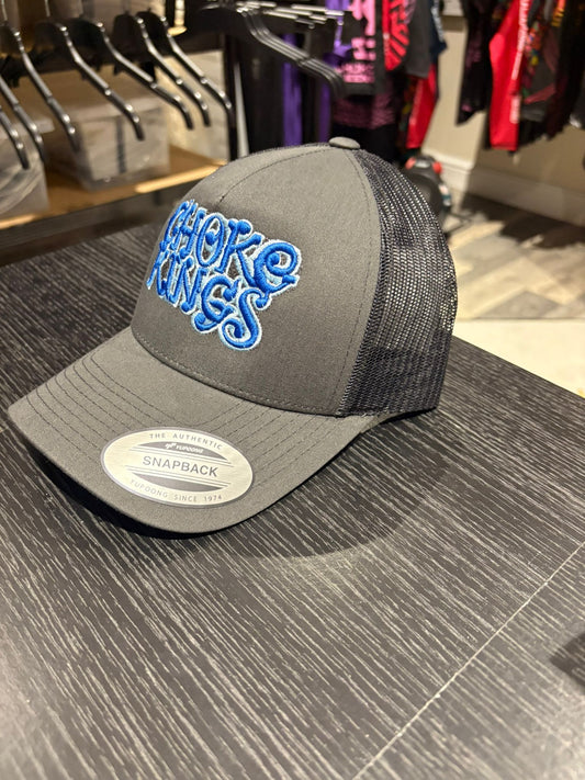 Choke Kings Graffiti Cap - Blue & White