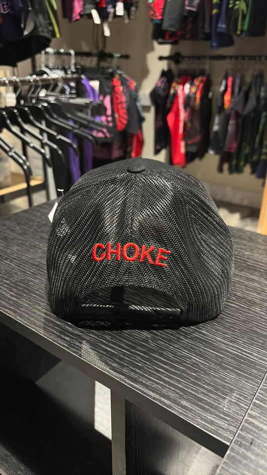 Choke Kings Logo Cap - Red & Black