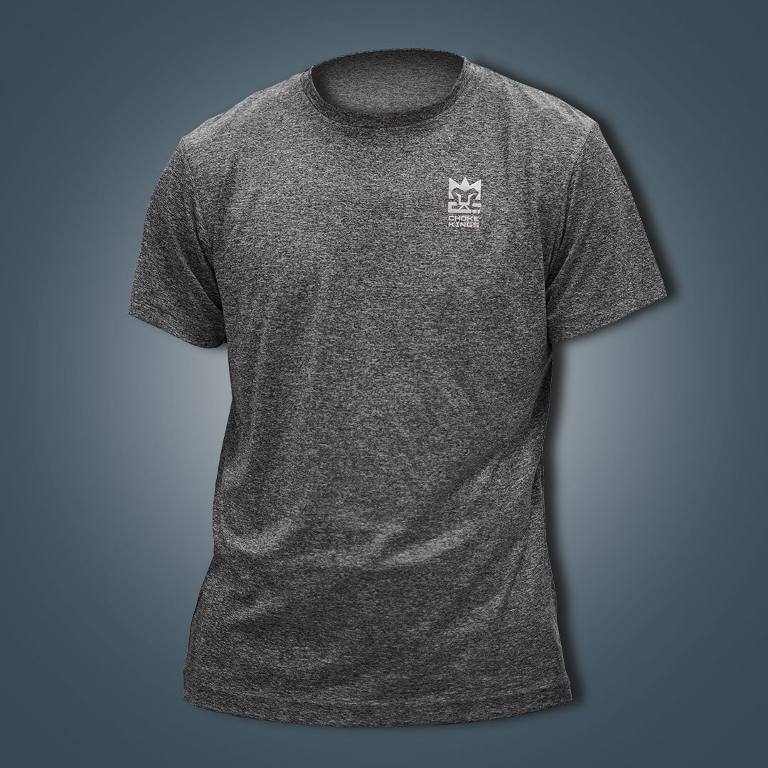 Choke Kings Melange Tee in Red, Blue, & Grey