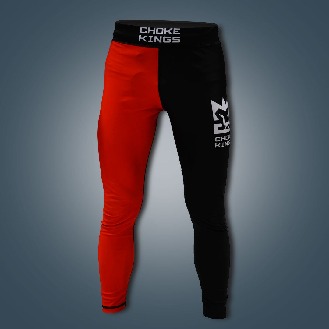 Unisex Red & Black Spats