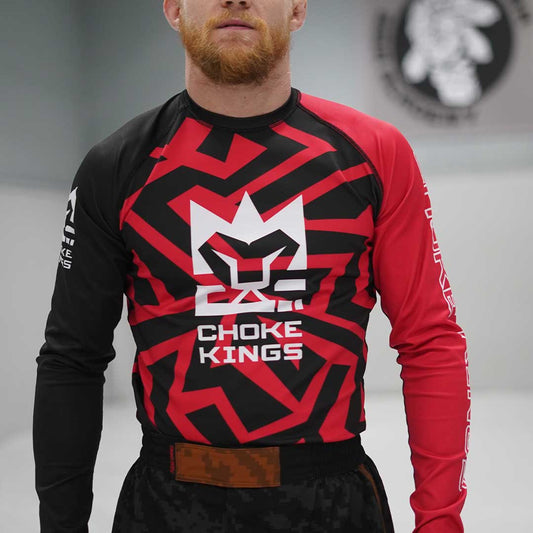 Choke Kings Menace Rash Guard